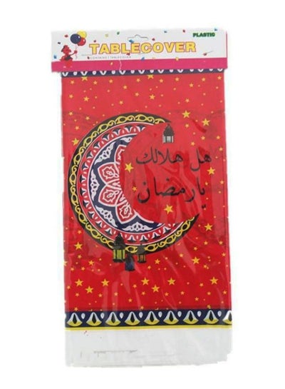 Buy Disposable Waterproof Tablecloth Multicolour 108 x 180centimeter in Saudi Arabia