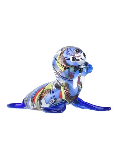 Buy Handmade Glass Ornament Animal Figurine Multicolour 11*7*8cm in Saudi Arabia