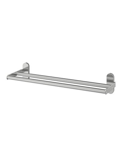 Buy Stainless Steel Towel Rail Silver 47centimeter in UAE