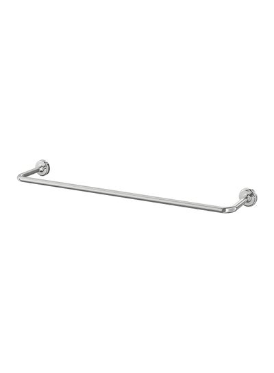 Buy Towel Rail Silver 67x13centimeter in Saudi Arabia