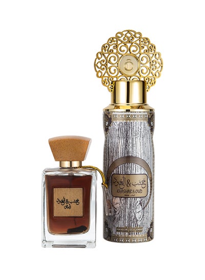 اشتري طقم هدايا عطر خشب العود الأبيض في الامارات