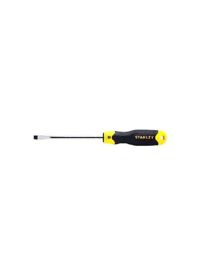 Buy Screw Driver Grip Silver/Black/Yellow 6.5x200mm in UAE