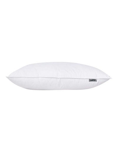 Buy Supreme Fiber Pillow Firm & High (#5 Pillow) White 48*74cm in Egypt