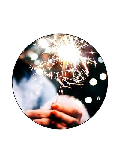 Buy Fireworks Printed Mouse Pad Multicolour in UAE