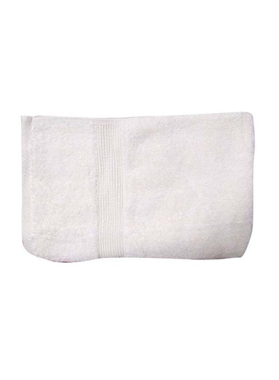 Buy Cotton Hand Towel White 70x140cm in Saudi Arabia