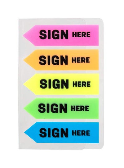 Buy Sign Here Index Tabs Multicolour in UAE