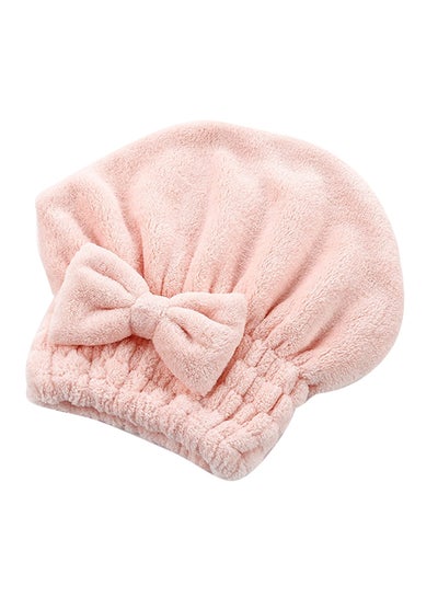 Buy Hair Drying Cap Pink 26x25cm in Saudi Arabia