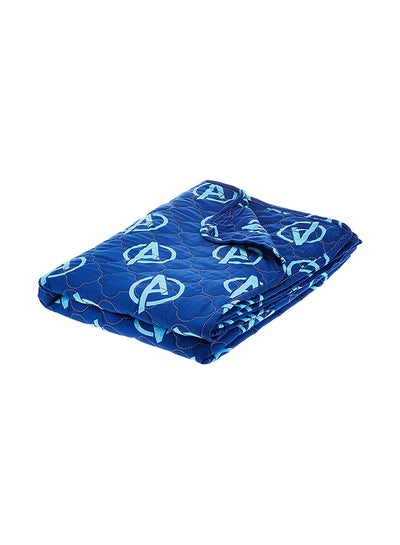 اشتري Printed Blanket Polyester Blue 150x200centimeter في الامارات