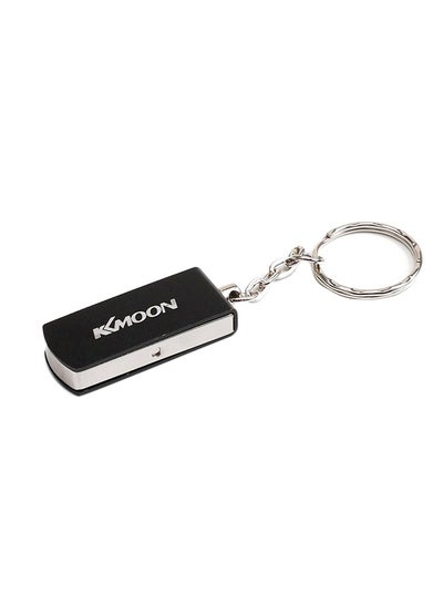 Buy USB 2.0 Flash Drive With Key Ring C7192B-128-L Black/Silver in Saudi Arabia