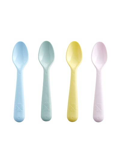 Buy 4-Piece Spoon Set Multicolour in UAE