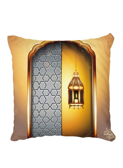 Buy Decorative Printed Pillow Cover Multicolour in Egypt