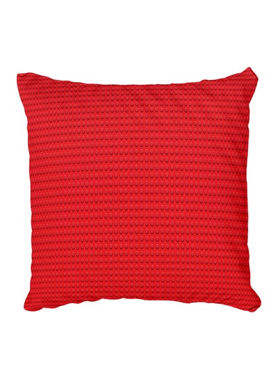 Buy Decorative Printed Pillow Cover Red in Egypt