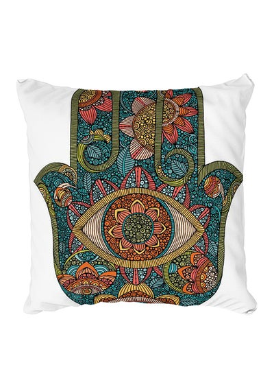 Buy Decorative Printed Pillow Cover Multicolour in Egypt