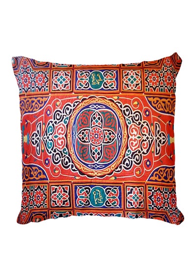 Buy Decorative Printed Pillow Cover Multicolour in Egypt