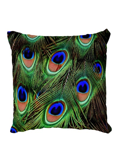 Buy Decorative Printed Pillow Cover Polyester Multicolour in Egypt