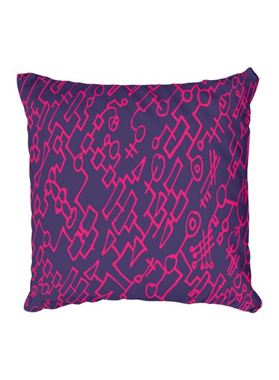 Buy Decorative Printed Pillow Cover Multicolour in Egypt