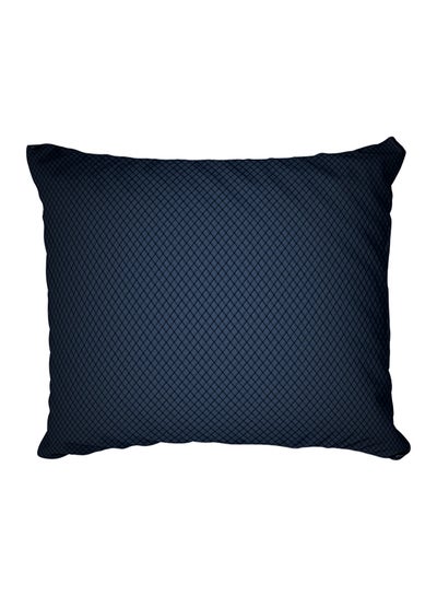 Buy Decorative Printed Pillow Cover polyester Blue in Egypt