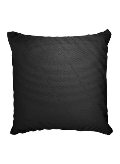 Buy Decorative Printed Pillow Cover Black in Egypt