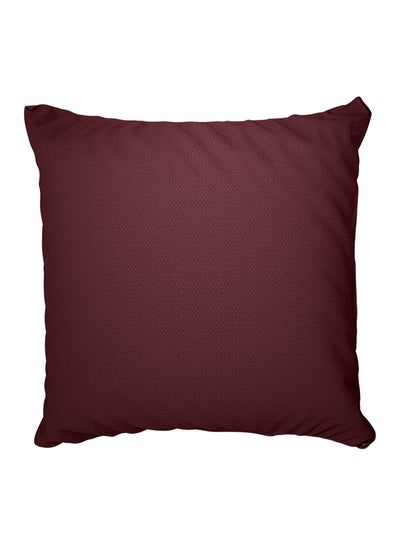 Buy Decorative Printed Pillow Cover Maroon in Egypt