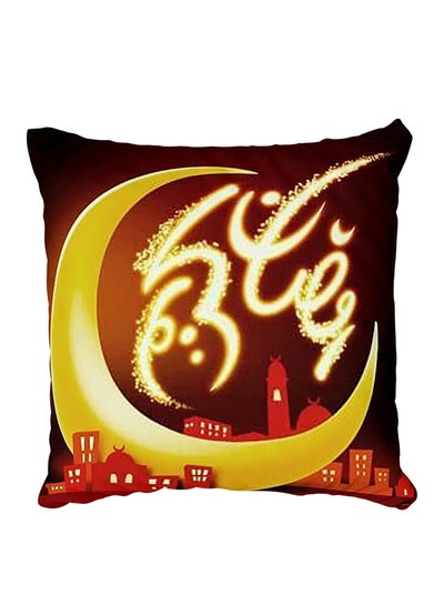 Buy Decorative Printed Pillow Cover Multicolour in Egypt