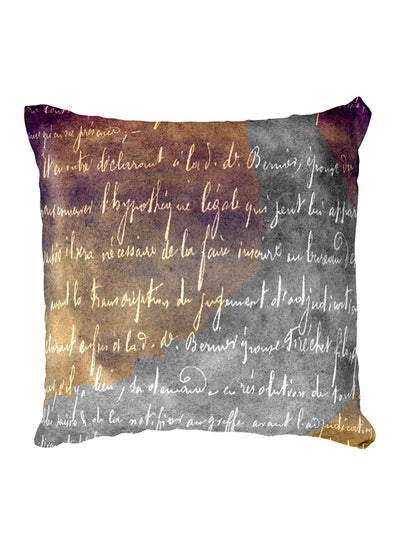 Buy Decorative Printed Pillow Cover Multicolour in Egypt