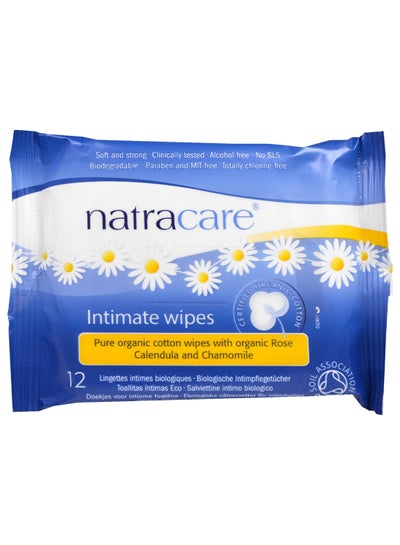 Buy 12-Piece Intimate Wipe Set 10.4 x 1.8cm in UAE