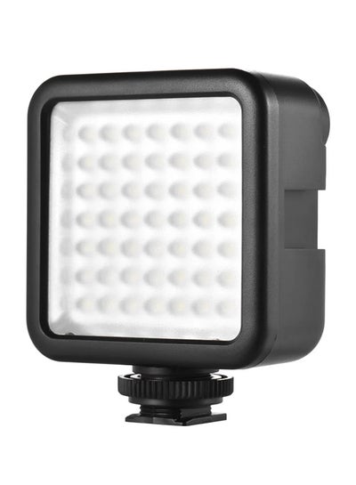 Buy Mini Interlock Camera LED Panel Light Black in Saudi Arabia