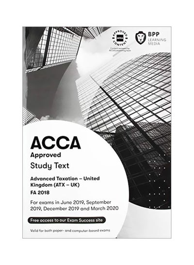 Buy ACCA: Advanced Taxation Fa 2018 Study Text paperback english - 31 October 2018 in UAE