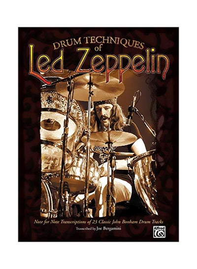 اشتري Drum Techniques Of Led Zeppelin Paperback في الامارات