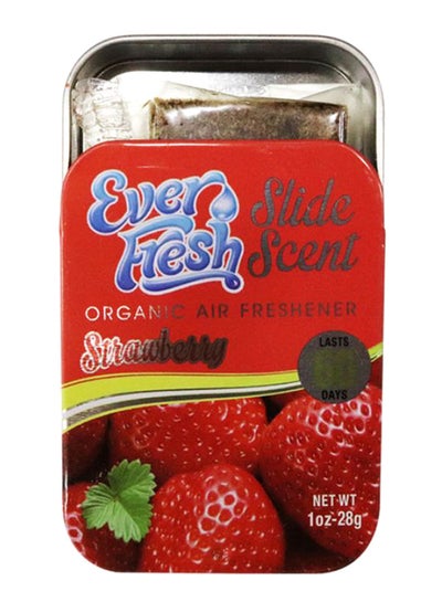 Buy Strawberry Slide Scent Organic Car Air Freshener in Saudi Arabia