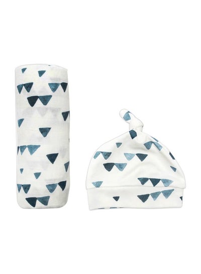 Buy Hello World Hat And Swaddle Set in UAE