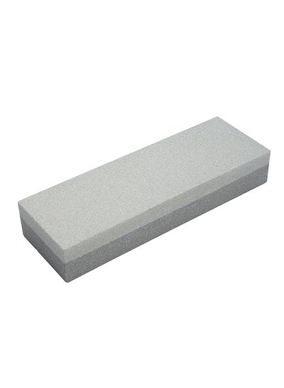 Buy Double Side Knife Sharpening Stone Grey in UAE