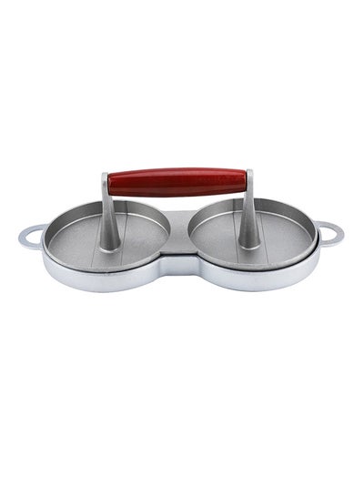 Buy Double Burger Press Hamburger Patties Maker Multicolour 28.5cm in Saudi Arabia