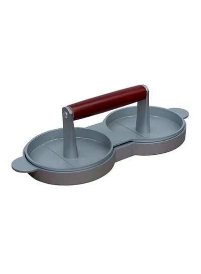 Buy Double Burger Press Hamburger Patties Maker Multicolour 29cm in Saudi Arabia