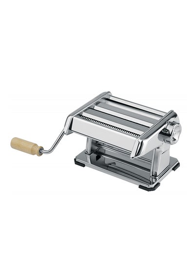 Buy Italy Pasta Maker And Noodles Roller Machine Silver 35centimeter in Saudi Arabia
