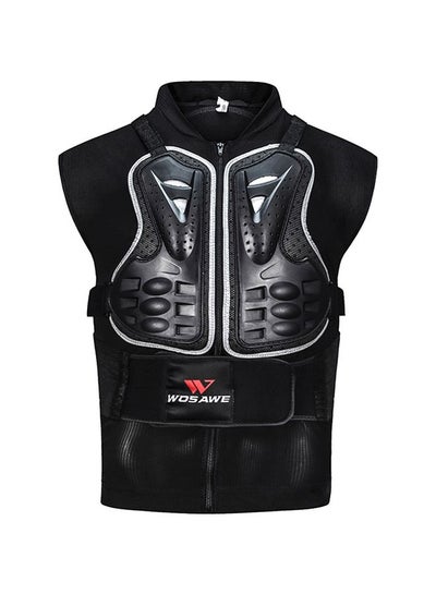 Leg Bag Motorcycle Motocross Racing Men's Armor Spine Chest Protective Jacket 