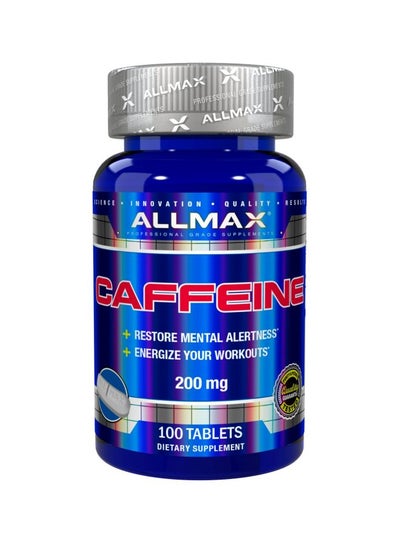 Buy Caffeine Dietary Supplement 200mg - 100 Tablets in Saudi Arabia