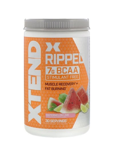 Buy Xtend Ripped 7G BCAA Muscle Recovery Electrolytes - Watermelon lime in Saudi Arabia