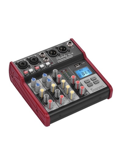 Buy 4-Channel Mixing Console Mixer I4389EU-A Red in UAE