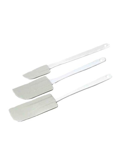 Buy 3-Piece Spatula Set White in Saudi Arabia