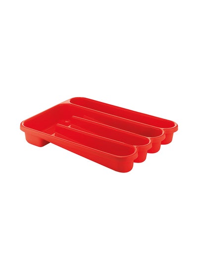 Buy Cutlery Tray Red in Saudi Arabia