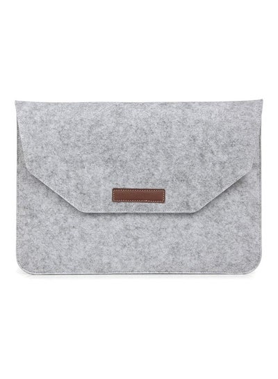 Buy Protective Sleeve For Apple MacBook 15.6-Inch Light Grey in Saudi Arabia