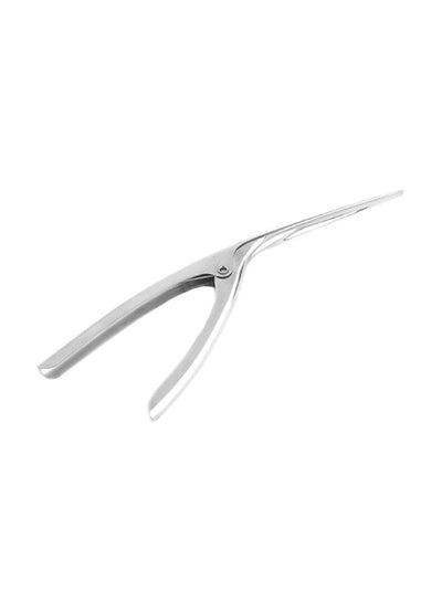 Buy Portable Stainless Steel Prawn Peeler With Ergonomic Handle Silver 20cm in Egypt