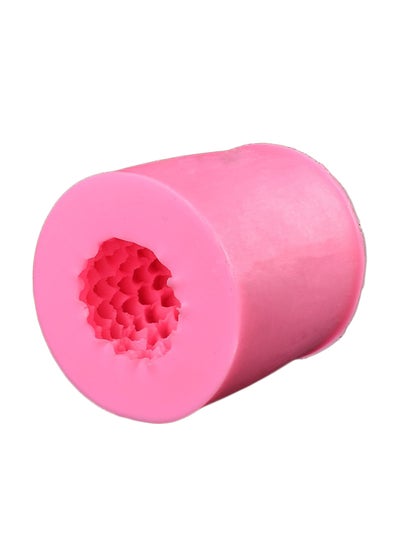 Buy 3D Pinecone Shaped Fondant Silicone Mould Pink 8 x 5.8centimeter in Saudi Arabia