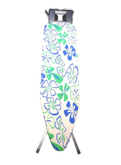 Buy Ironing Board With Extension Cord Foldable Steel Mesh Multicolour in Saudi Arabia
