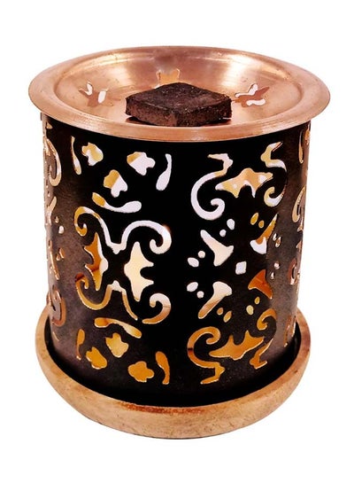 اشتري Incense Exotic Burner Holder Brown/Rose Gold 8x8x8سنتيمتر في الامارات