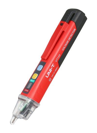 اشتري قلم محمول لاختبار فولتية التيار المتردد من دون لمس أحمر وأسود 20x4.5x4.5سنتيمتر في السعودية