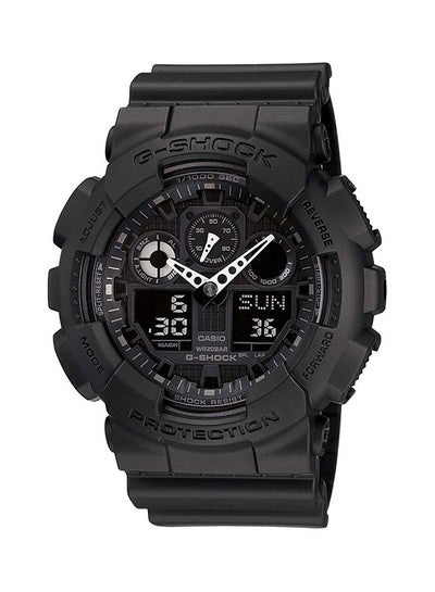 Buy Men's VERSUS FIRE ISLAND Round Shape Synthetic Analog & Digital Wrist Watch - Black - GA-100-1A1DRR in Egypt