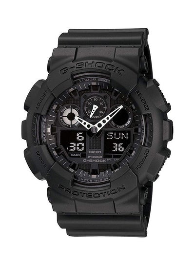 Buy Men's VERSUS FIRE ISLAND Round Shape Synthetic Analog & Digital Wrist Watch - Black - GA-100-1A1DRR in UAE