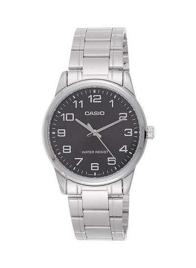 Buy Men's Easy Reader Analog Watch MTP-V001D-1B - 45 mm - Silver in Saudi Arabia